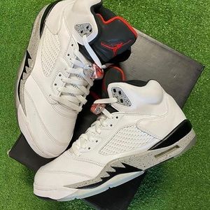 Alr Jordan White Cement 5s